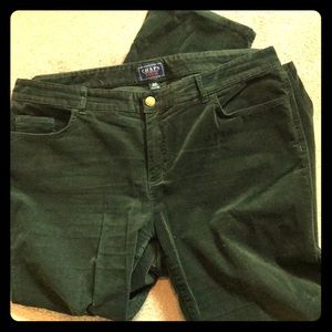 Chap’s Green corduroy denim pants